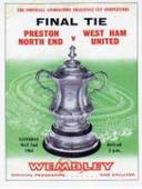 West Ham United FA Cup Winners 1964 Programme Covers 2005