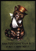 First World War Cats by Louis Wain Series LW12 2009