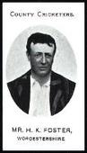 County Cricketers Worcestershire 1907 reprint 1987