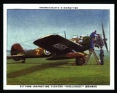 The R A F At Work (68 x 53mm) 1938 reprint 1995