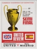 Manchester United 1968 European Cup Winners Programme Covers (2004)