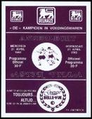Aston Villa FC European Cup Winners 1982 Programme Covers 2006