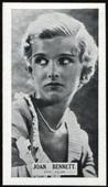 Film Actors and Actresses (plain back) 1936